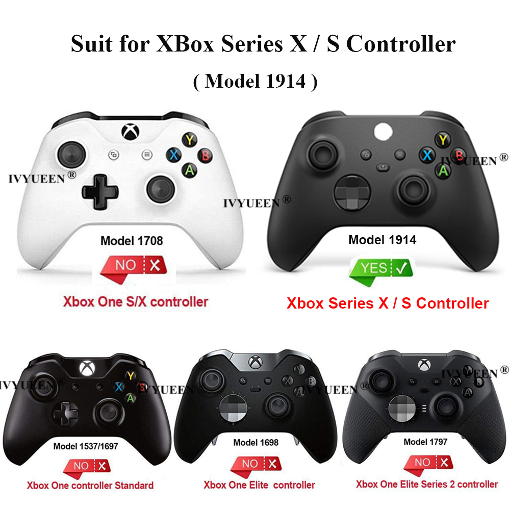 IVYUEEN Anti-SLIP ผิวป้องกันสําหรับ XBox Series X S Core Controller ซิลิโคนกรณี Grip MixColor Protector ฝาครอบ