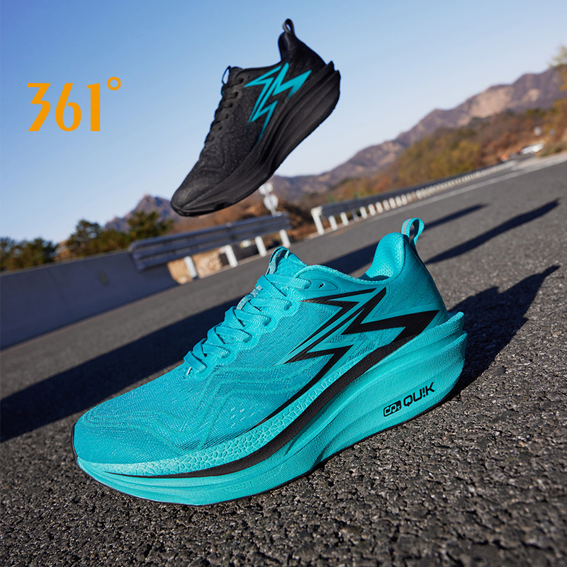 361 degrés flamme 4.0 MIX hommes chaussures de course plaque de carbone course Marathon rebond Stable résistant à l'usure hommes baskets 672512204