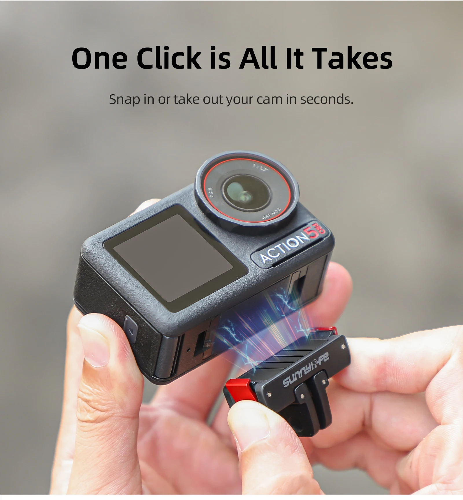 Магнитное крепление-адаптер для DJI OSMO360 Action 5Pro 4 3, складное быстросъемное крепление, адаптер для штатива, аксессуары для крепления