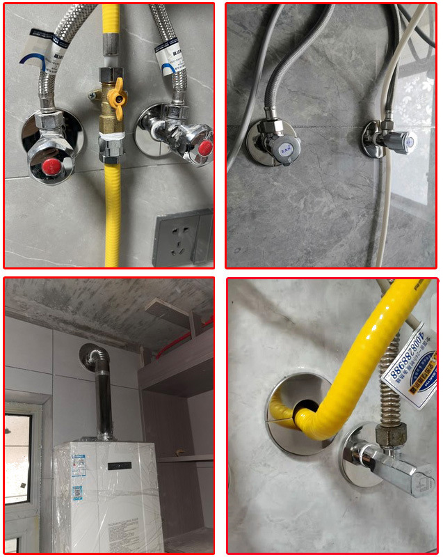 Wasserhahn-Dekorabdeckung, selbstklebend, Edelstahl, 22–140 mm, geteiltes Plug-in-Duschventil, Heizrohrloch, Wandmöbel-Reparatur