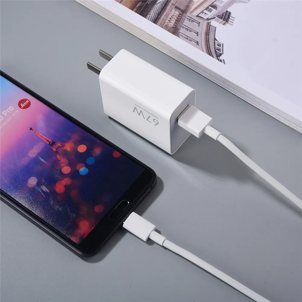 Original Xiaomi 67W Turbo Fast Charger EU/US Plug 6A 1/1.5/2M Type C Cable For Mi 11 12 13 14 Ultra Redmi K40S K50 Note 11 Pro