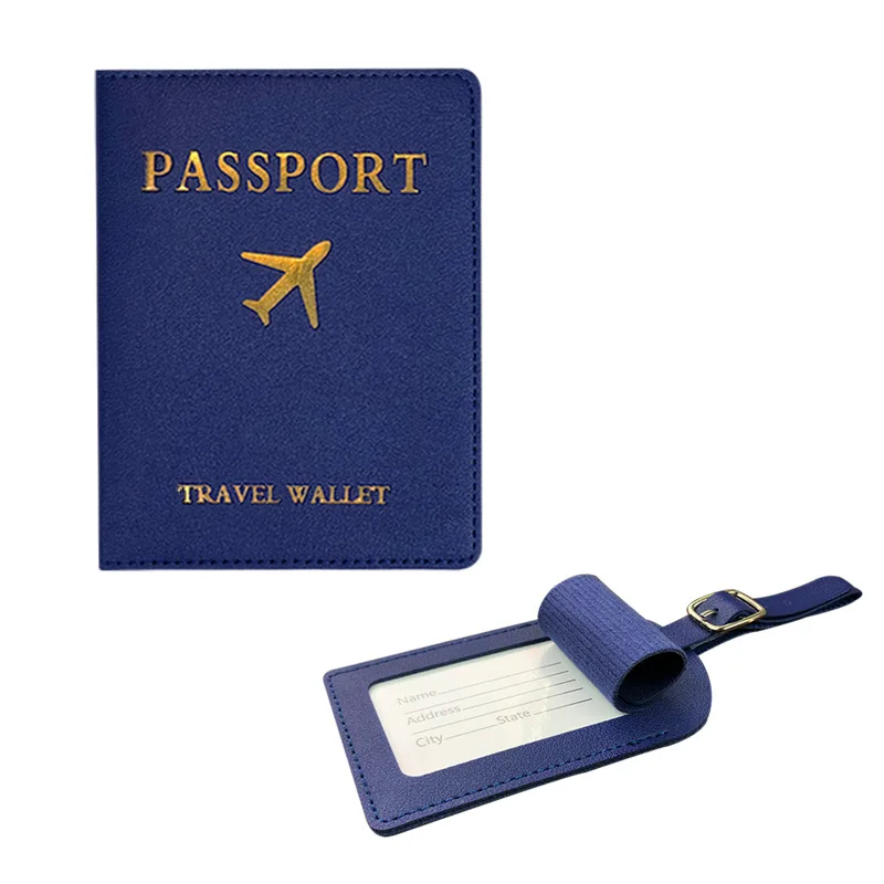 PU-Leder Fashion Candy Dopamin Farbschema Stempeln Flugzeug mit Unterschrift Papier Flugzeug Gepäckanhänger Gepäckanhänger
