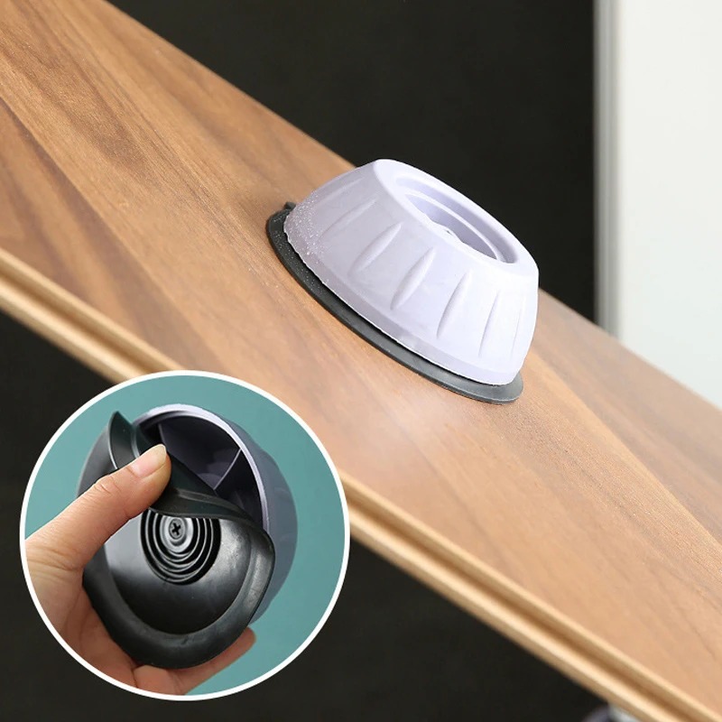 Almohadillas antivibración para pies, alfombrilla de goma antideslizante, amortiguadores silenciosos, soporte Universal para lavadora, refrigerador, muebles, 4 Uds.