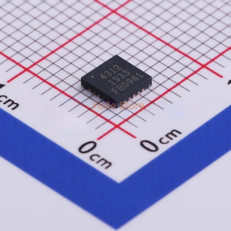 PE4312C-Z Радиочастотный цифровой шаговый аттенюатор, 6 бит, 31,5 дБ, 1 МГц–4 ГГц