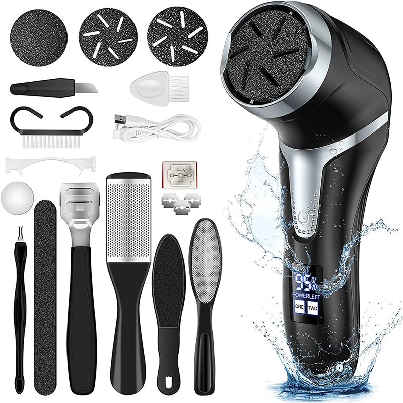 Electric Pedicure Tools Foot Care File Leg Heels Remove Hard Cracked Dead Skin Callus Remover Feet Foot Files Clean Care Machine