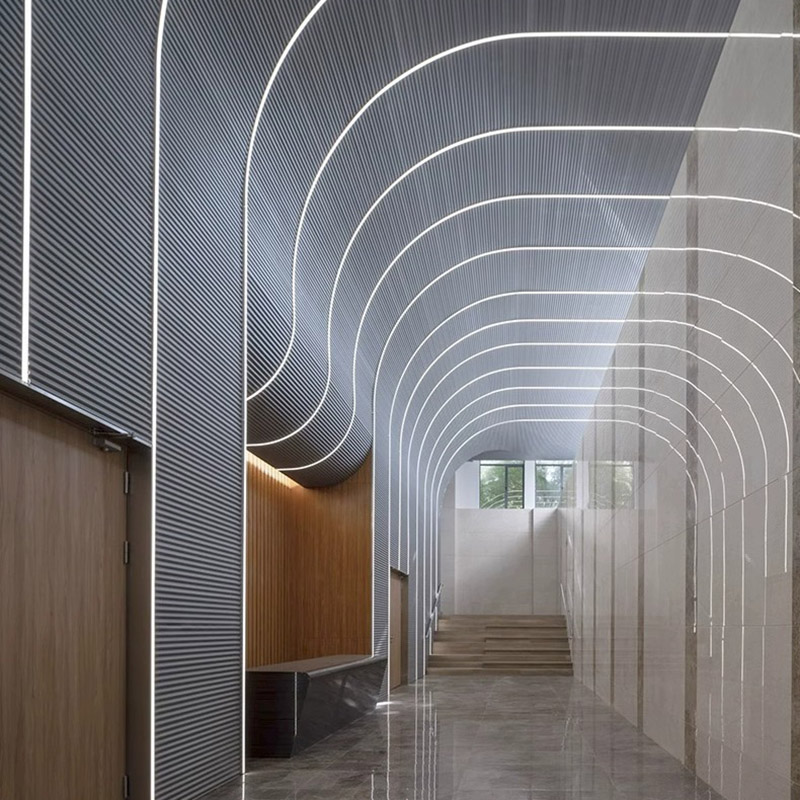 Flexible eingebettete LED-Neonröhre, Silikagel-Abdeckung, Silikon, diffuser Kanal, DIY Outdoor, wasserdichtes Streifenlicht, WS2812B, WS281