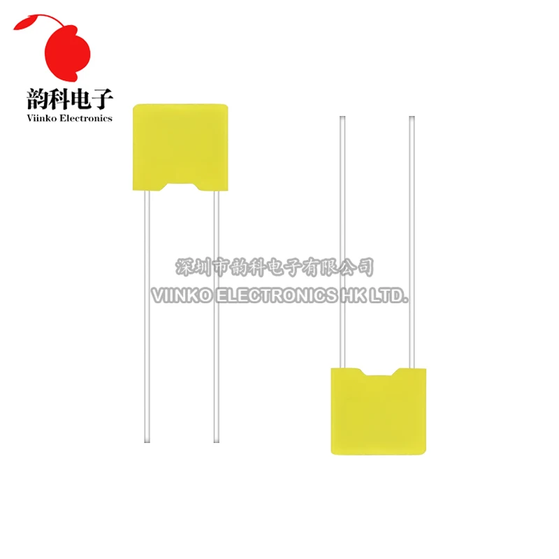 Kit surtido de condensadores de corrección, 240 Uds., 24 valores x 10 Uds., 100V, 102J-105J, juego de condensadores de película plástica de seguridad de polipropileno
