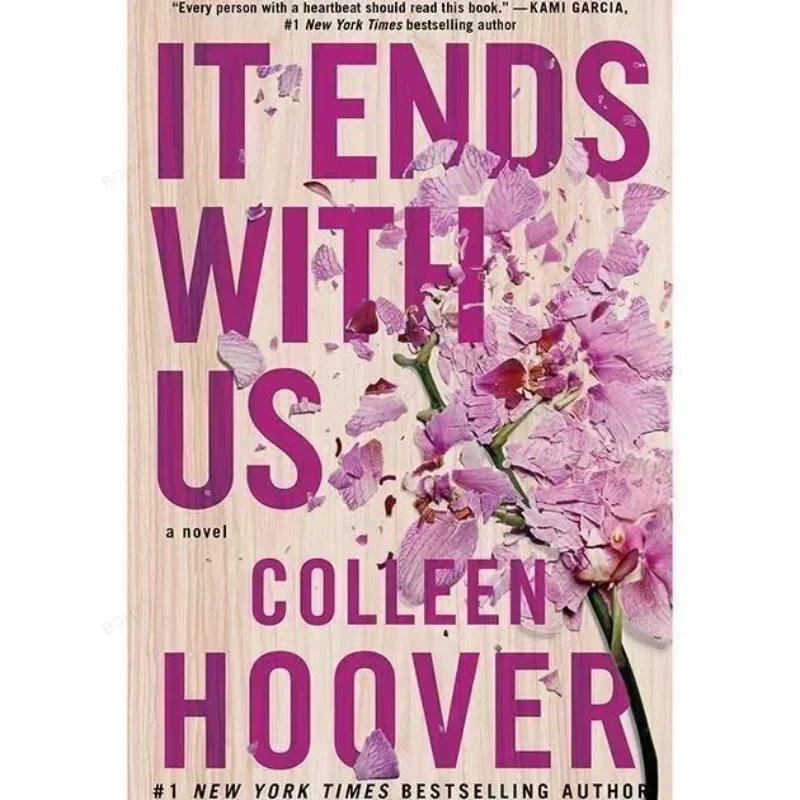 Es endet mit uns von colleen Hoover Bücher in Englisch für Erwachsene New York Times Bestseller zeitgenössische Frauen Fiktion