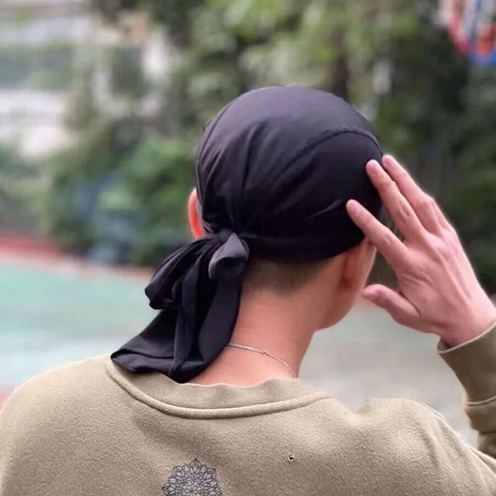 จักรยานหมวกโจรสลัด Sweat-Wicking หมวก UV Protection Face Mask Quick-DRY ขี่จักรยาน Headscarf คอ Gaiter สําหรับกีฬากลางแจ้งขี่จักรยาน
