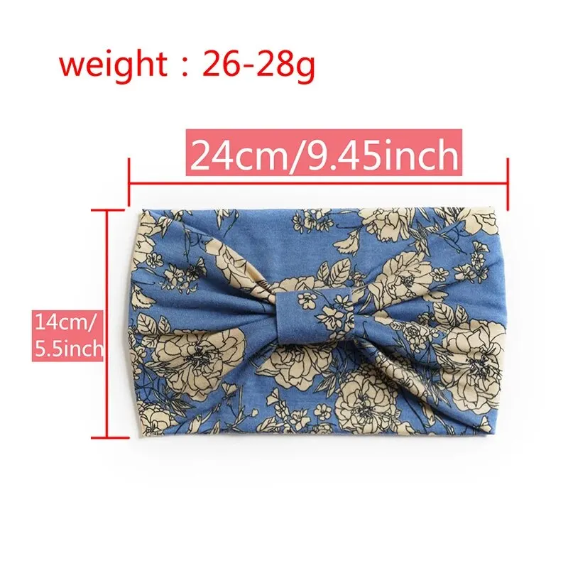 Bohemian Trendy Yoga Motion Hairpie assorbimento del sudore che assorbe il sudore e accessori per capelli copricapo da donna in cotone elastico