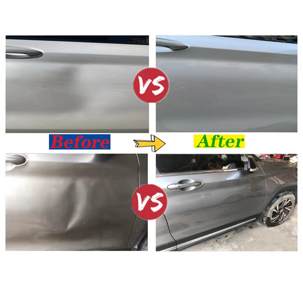 6Pcs Auto Dent Reparatur Ersatz Werkzeug Universal Paintless Dent Reparatur Klebstoff Blau Kleber Tabs Tools Kit Für Entferner Hagel pit