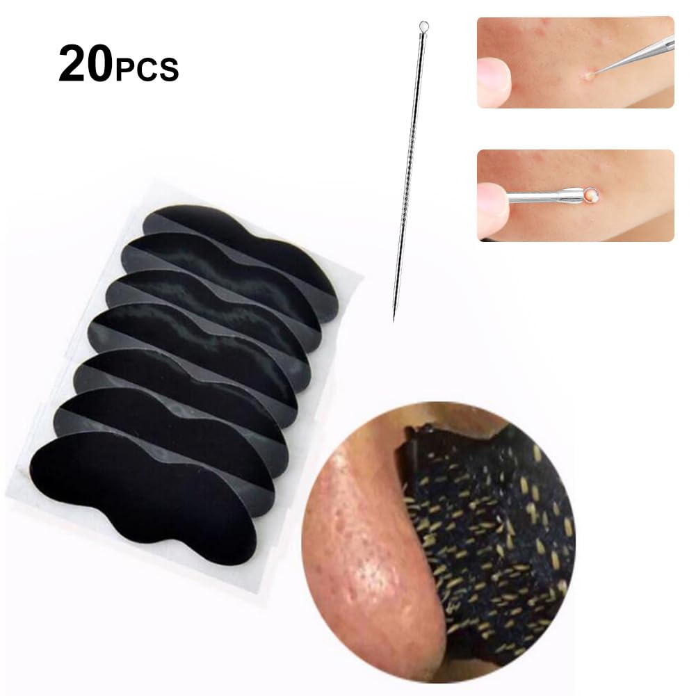 100/50/10 piezas de pegatinas para limpieza de nariz, eliminan puntos negros y acné, limpieza profunda de poros, absorben aceite y suciedad, pegatina para mascarilla para la nariz