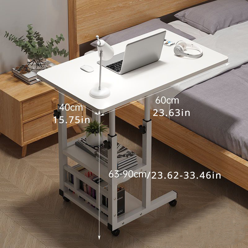 Multifunctional Adjustable Expandable Foldable Table - Portable Non-Wooden Design, Suitable for Home Office