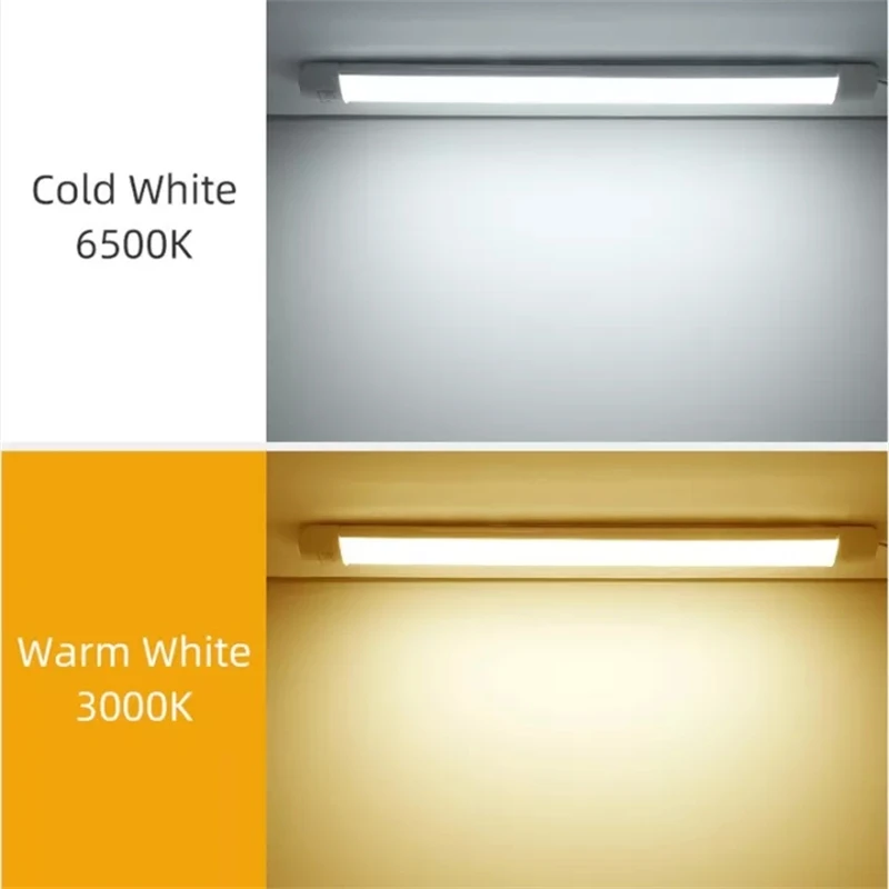 แท่งไฟ LED สำหรับติดใต้ตู้ขนาด50ซม. T8 T5สำหรับห้องครัวห้องนอนโคมไฟบาร์หลอดไฟ LED ผนัง85V-265V