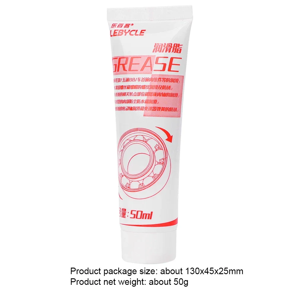 1-6pcs LEBYCLE จักรยานจักรยานจาระบีน้ํามันหล่อลื่น MTB จักรยานน้ํามันสําหรับ HUB วงเล็บด้านล่างชุดหูฟังส้อม Flywheel Ball แบริ่งจาระบี