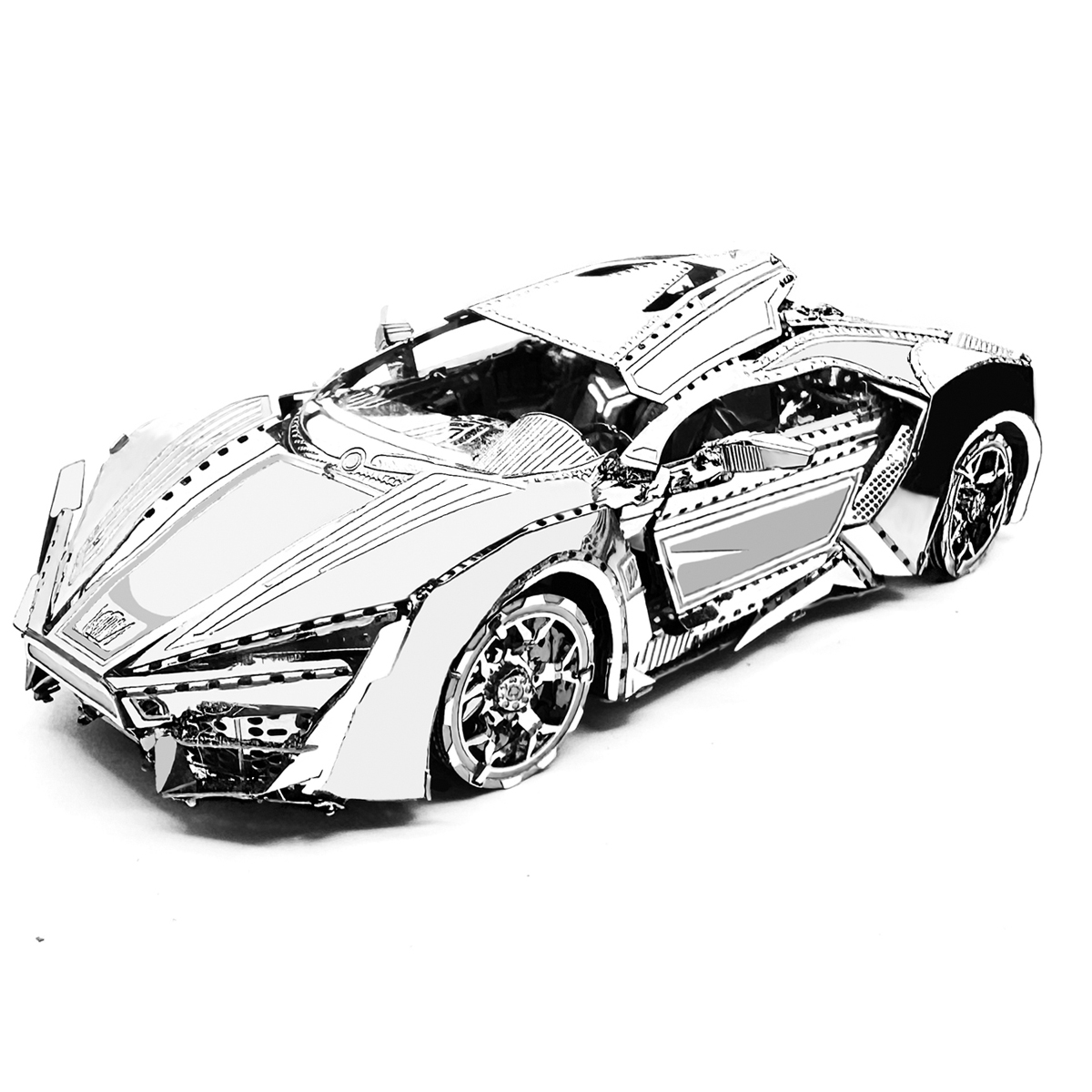 3D metalen puzzelmodelsets DIY lasergesneden puzzels puzzelspeelgoed voor kinderen