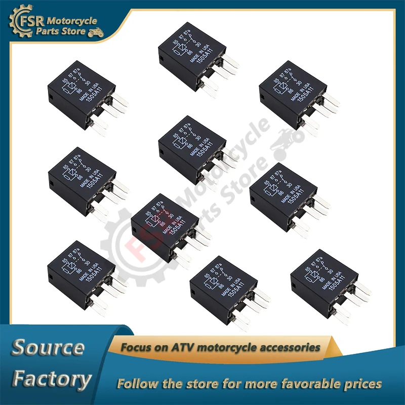 Реле Гидроцикла для SeaDoo OEM Relay 30 Amp 4-TEC RXP-X GTX GTS GTI 130 230 260 300 BRP 278002822, запчасти для водного скутера, 10 шт.