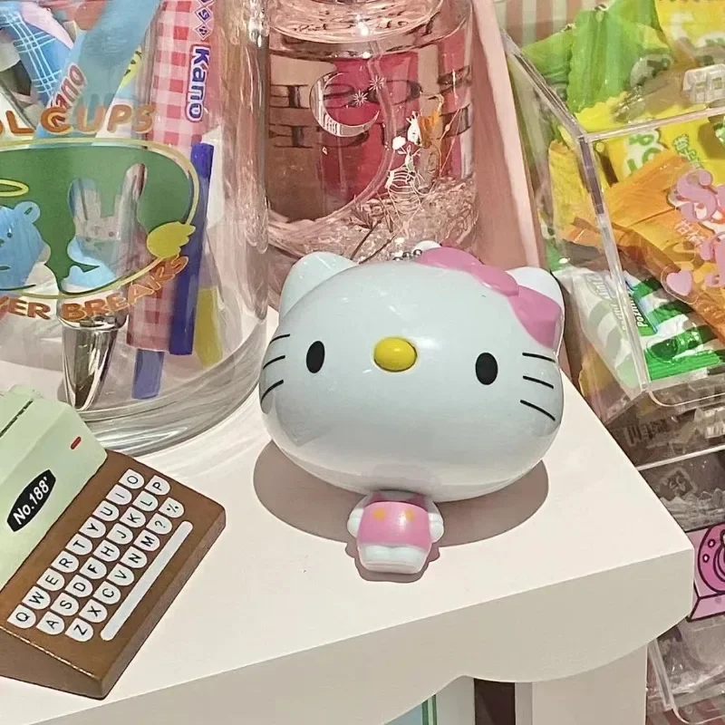 Sanrio Hello Kitty Retractable Tape Measure - Adorable Mini Ruler with Charm, Portable Measuring Tool for DIY & Crafts