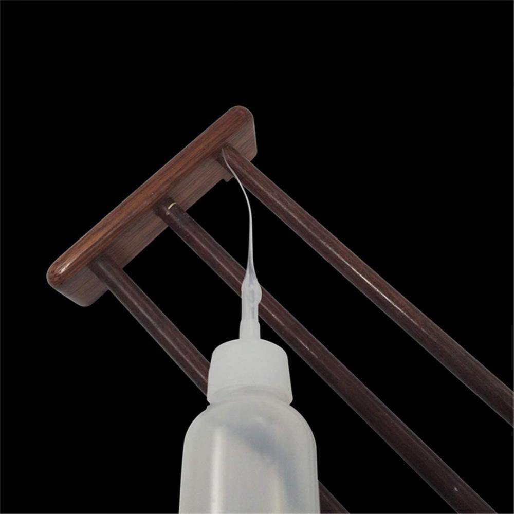 100PCS Kleber Micro-Spitzen Kunststoff Kleber Flasche Tipps Kleber Extender Präzision Applikator Dropping Tube Düse Für Handwerk labor