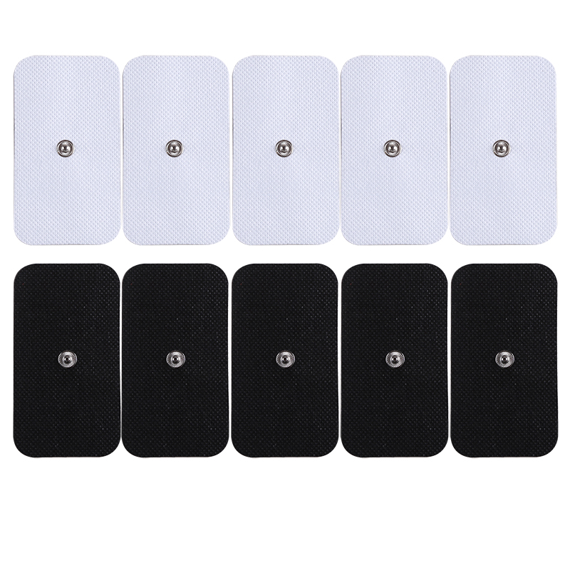 10/20/30PCS Conductive GEL Electrode Pads สําหรับ Electrode สติกเกอร์ขั้วไฟฟ้านวดประสาทกระตุ้นกล้ามเนื้อนวดอุปกรณ์เสริม