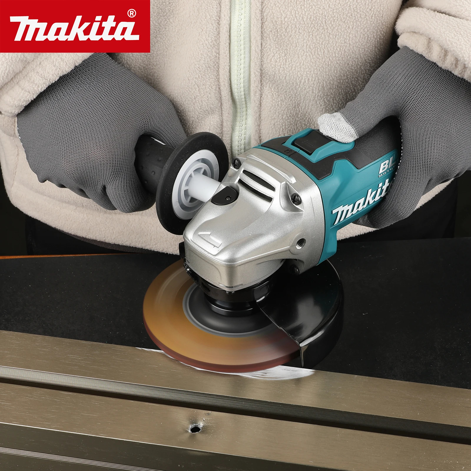 Makita DGA504 18V 6.0Ah 125mm brushless lithium battery multi-purpose angle grinder