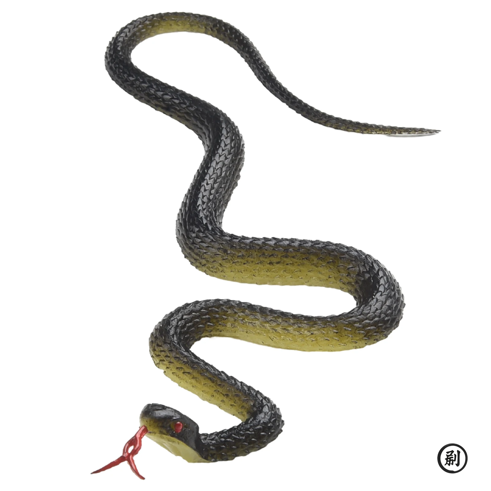 45 ซม.ปลอมสมจริงของเล่นยางงูจําลอง Anaconda น่ากลัวฮาโลวีน Scare นก Props Prank Trick ของเล่นอุปกรณ์เสริม