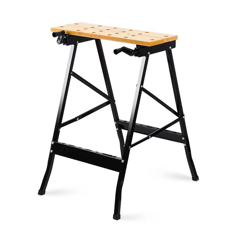Multifunctional woodworking workbench folding operation saw table inverted flip tool woodworking table folding table saw horse
