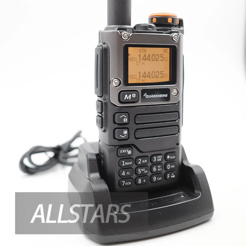 Quansheng UV-K58 5W Walkie Talkie UV-K6 UV-K5(8) Radiotelefon dwukierunkowy USB-C Direct Charge Multi-band AM/FM UHF VHF DTMF UV-K5 Upgrade