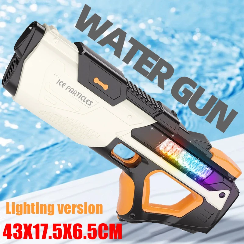 Volle elektrische automatische Wasserspeicherpistole Spielzeug tragbare Kinder Sommer Strand Outdoor Kampf Fantasy Spielzeug für Jungen Kinder Spiel