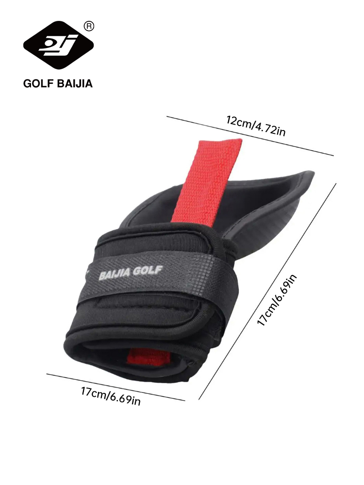 BaiJia Golf Chipping Corretor de Ângulo de Pulso Golf Swing Training Aid Hold Wrist Brace Band Trainer Corrector para Todos os Golfistas