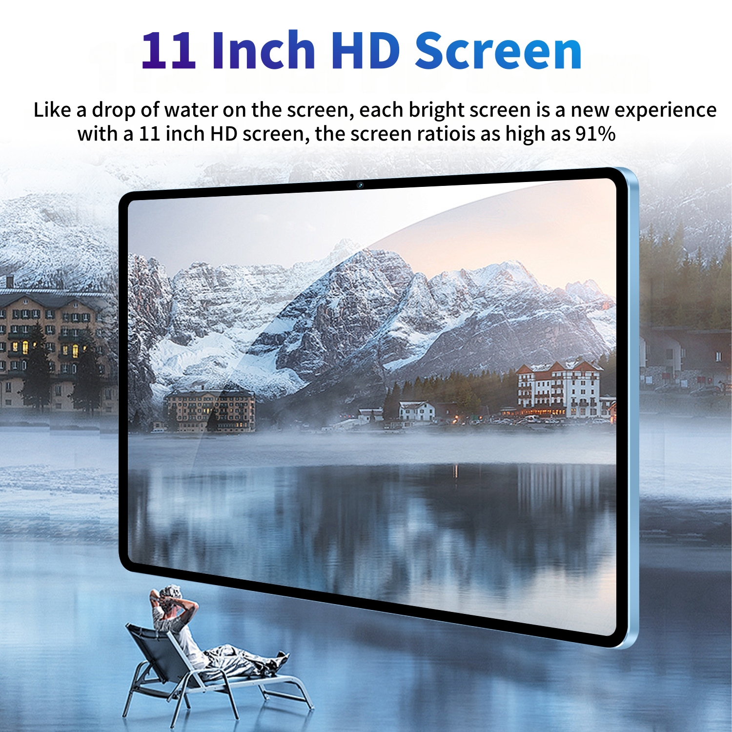 2025 versão global original p70 pro snapdragon 8gen3 android 15 tablet 11 Polegada 22gb + 2tb 12000 mah 5g duplo sim mesas pc