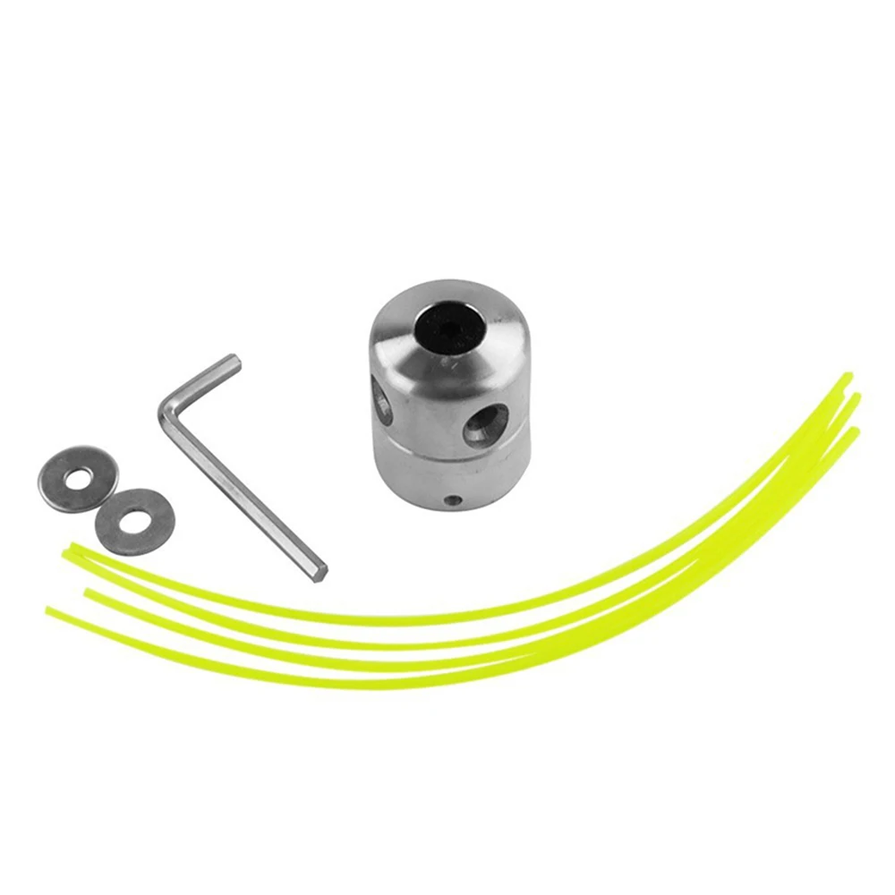 Lawn Mower Aluminum Head Hit Grass Head Metal Head Aluminum Column Straw Head Aluminum Trimming Tool Head