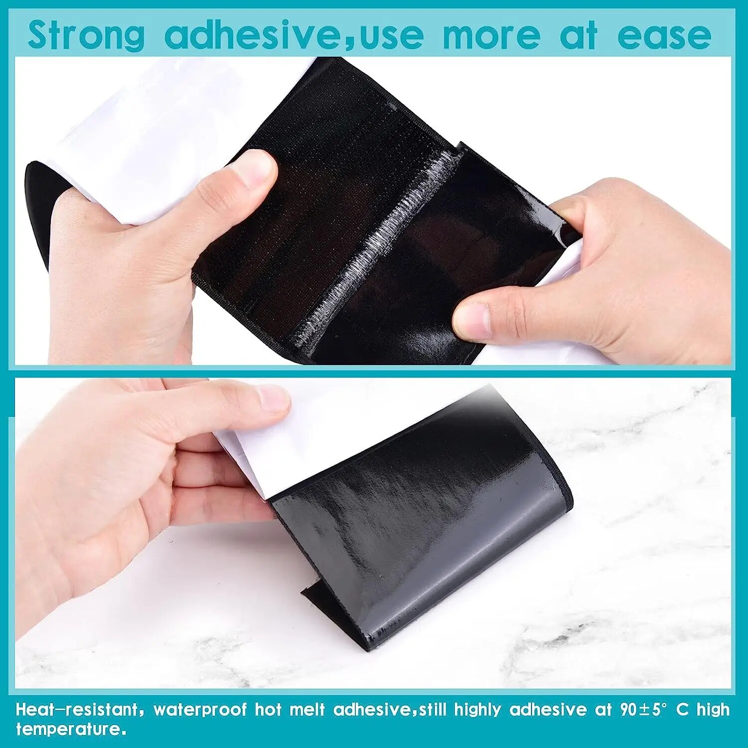 Ruban de Fixation Auto-Adhésif en Nylon, 1/3/5m, avec Sangle de Colle, pour Bricolage, 20mm