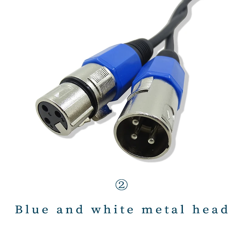 10 ชิ้น/ล็อต 3-PIN DMX สัญญาณสาย, (1 M,2 M,3 M,) LED PAR Stage ไฟ Dmx สาย Dj อุปกรณ์ 100% ใหม่