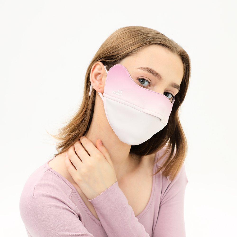 Ohsunny ผู้หญิงฤดูหนาว Windproof ฝุ่นเก็บ Warm Mask Sun ล้างทำความสะอาดได้3D เปิดจมูก Breathable ขี่จักรยาน Facemask