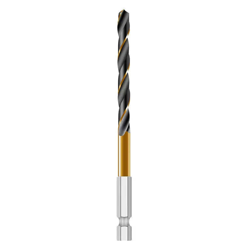 1 Chiếc Thép Tốc Độ Cao 1/4 Chuôi Lục Giác Xoắn Mũi Khoan Gỗ Lỗ Kim Loại Dao Cắt Core Dụng Cụ Khoan Coban Xoắn khoan 1.5Mm-14Mm