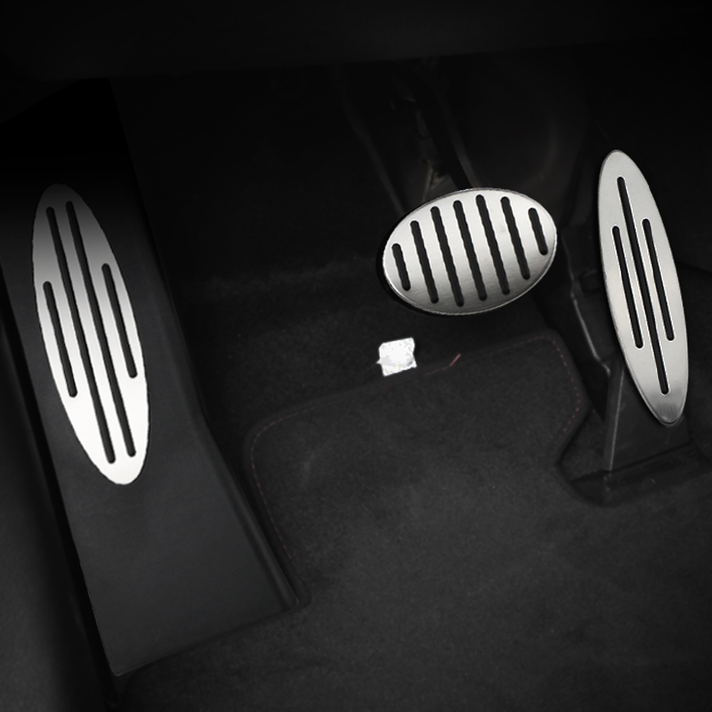 車のペダルガスブレーキクラッチレストペダルミニクーパーワンハッチハードトップ同胞 JCW R56 R60 R61 F54 F55 F56 アクセサリー