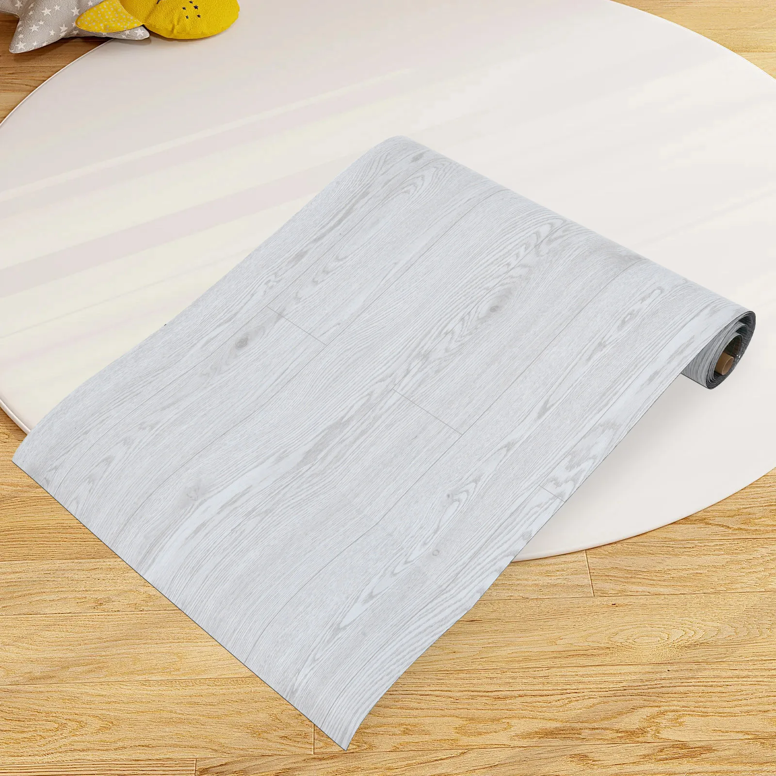 1 rollo autoadhesivo de PVC para suelos, resistente al desgaste, pegatina para suelo, supermercado, oficina, hogar, pegatinas autoadhesivas para suelo
