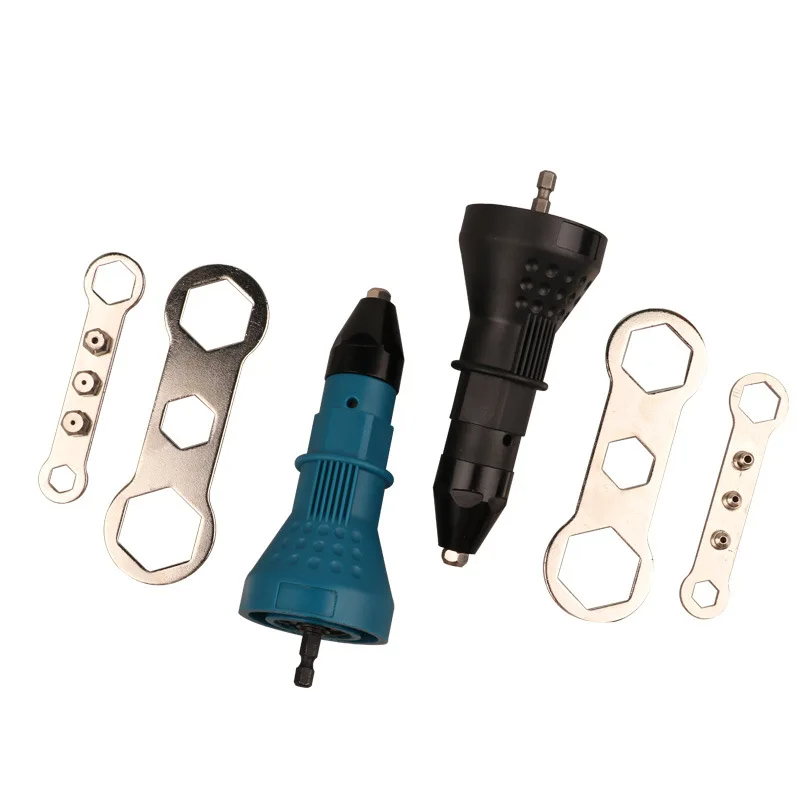 Klinknagel Booradapter Elektrische Pull Klinknagel Moer Pistool Conversieadapter Draadloze Klinknagel Adapter Moer Gereedschap Klinknagel Booradapter