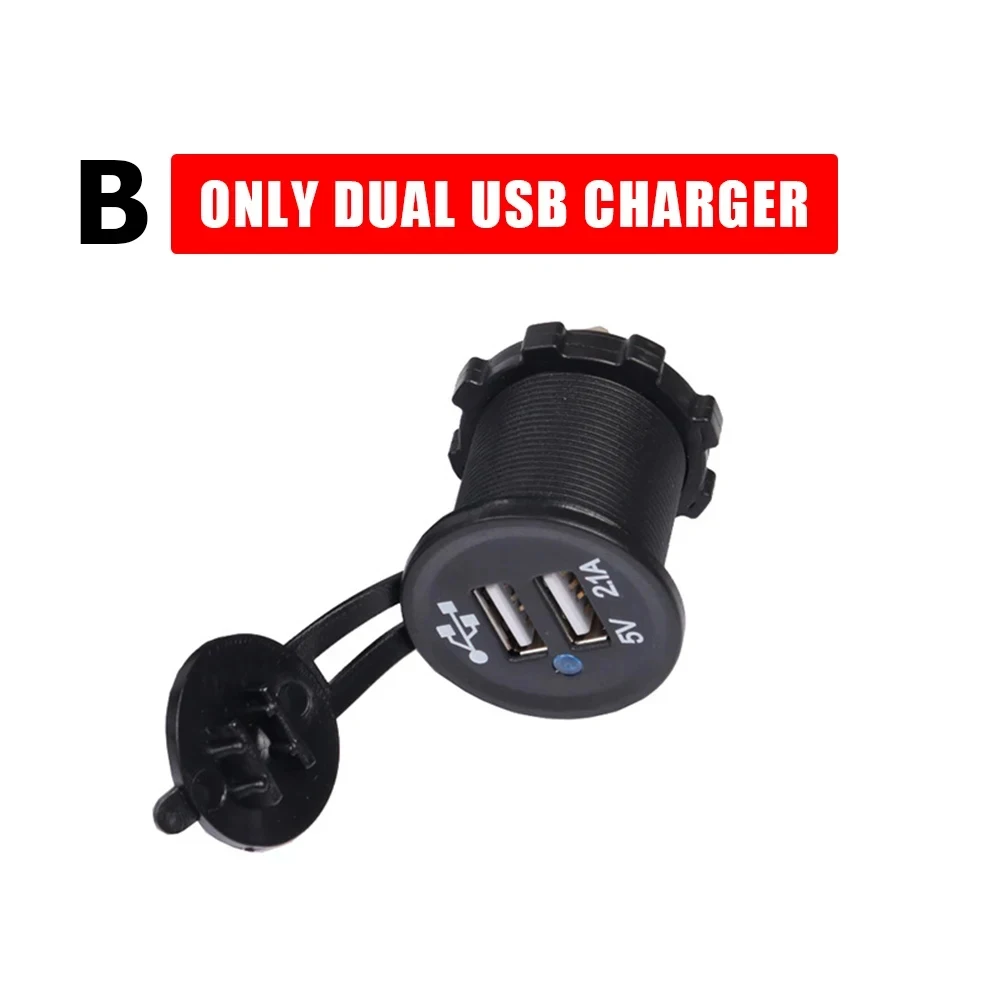 For Honda CB500X CB 500X CB 500 X CB500 X 2023 Motorcycle Accessories Cellphone Dual USB Fast Charger Relay Adapter Plug Socket