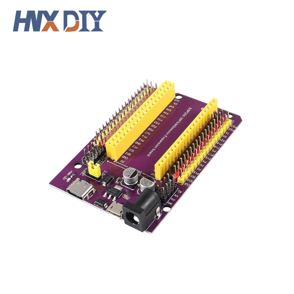 1-5 комплектов макетной платы ESP32 TYPE-C USB CP2102 Wi-Fi + Bluetooth двухъядерный ESP32-DevKitC-32 Плата расширения ESP-WROOM-32 38PIN