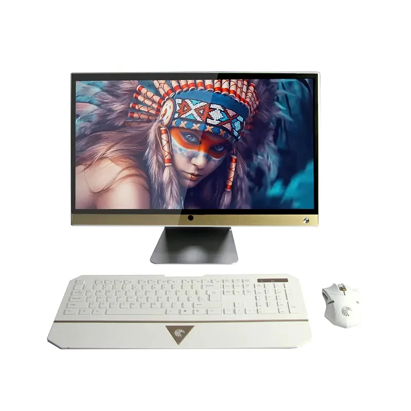 Сделано в Китае 21,5-дюймовый ПК Core I7 1080P «все в одном» 4 ГБ 500 ГБ 1 ТБ DDR3 DDR4 Настольный компьютер «все в одном ПК»