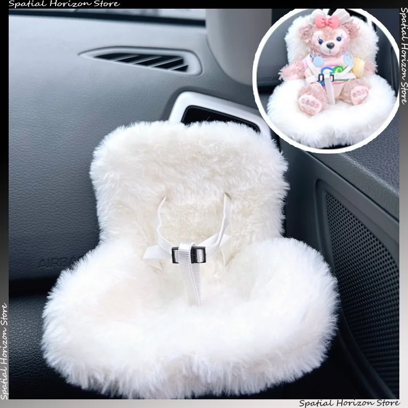 ミニぬいぐるみ安全シートかわいい Labubu アイドル Kpop 人形ぬいぐるみシート車の空気芳香治療装飾車の装飾ギフト