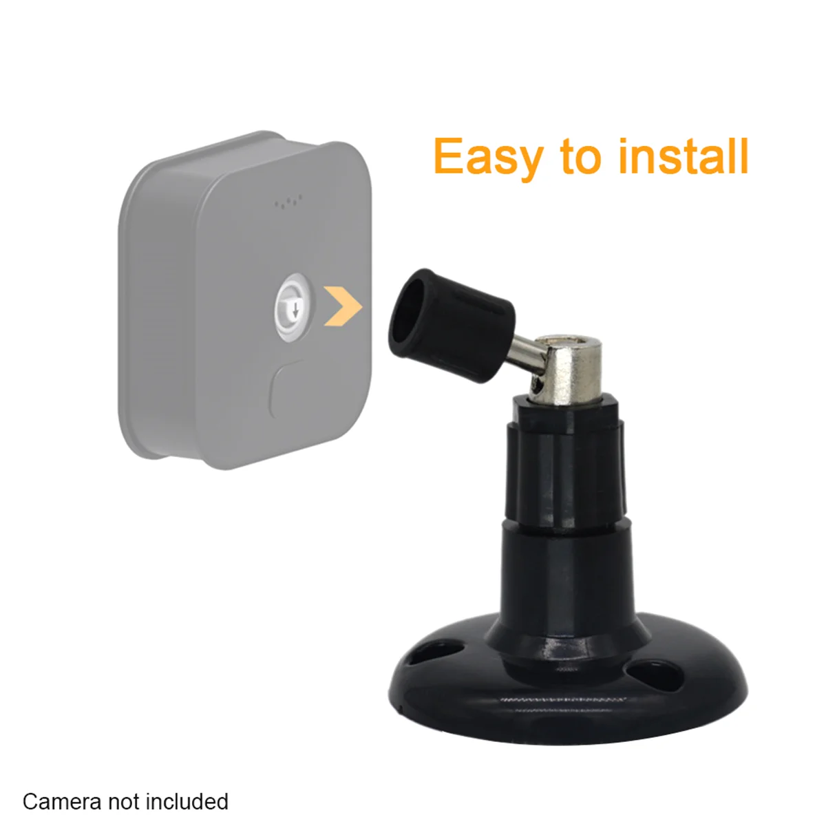 N82R 3 uds montado en la pared Vertical resistente ajustable soporte de cámara de seguridad para el hogar soporte interior al aire libre para parpadelar al aire libre