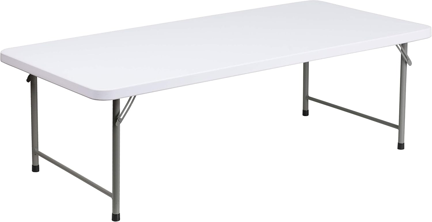 4.93-Foot Kid's  Plastic Folding Activity Table - Play Table