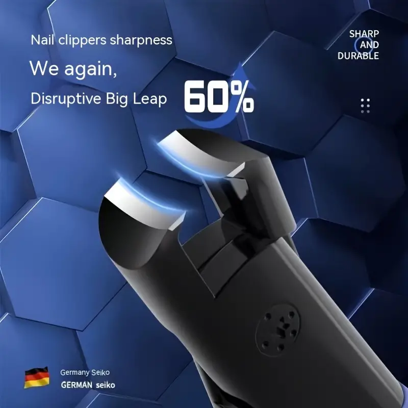 Professional Toenail Scissors - Extra Large Opening, Easy To Trimmer, High Quality, Ergonomic, Easy To Grip, Waterproof