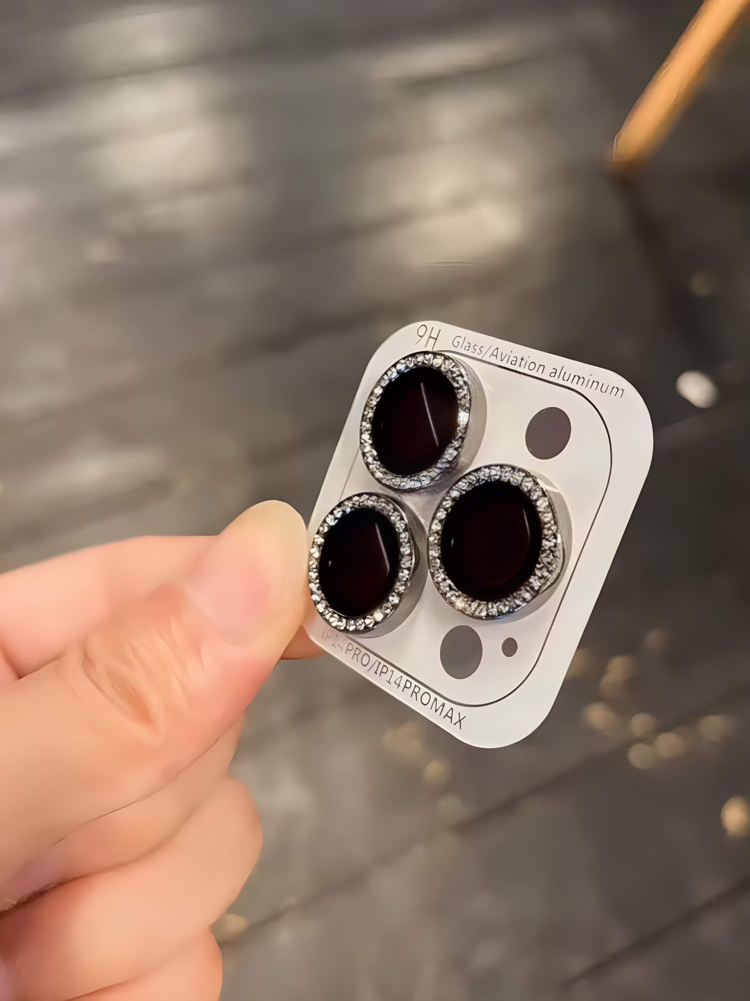 2-3 Stück Mode Pretty Shine Diamond Kameraobjektivschutzhülle für iPhone 12 15 14 Pro Max Glitzerobjektiv Glas Kameraabdeckung Mädchen