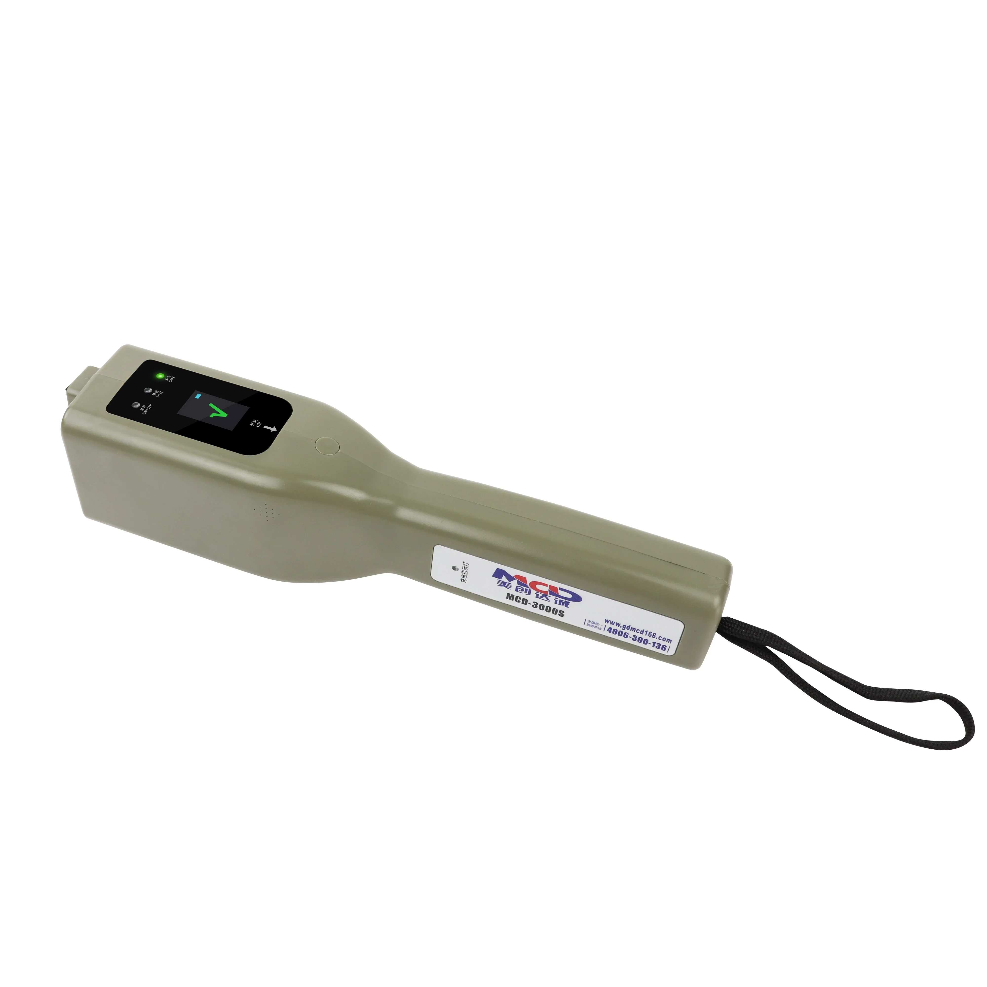 เครื่องตรวจจับของเหลวอันตรายแบบพกพา MCD-3000S