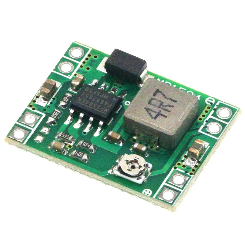 Módulo de fuente de alimentación reductor de DC-DC de tamaño ultrapequeño MP1584EN 3A convertidor Buck ajustable para Arduino reemplazar LM2596
