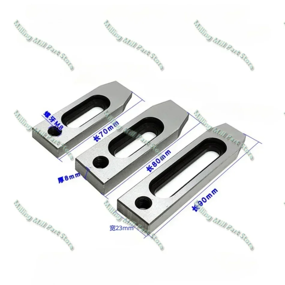 WEMD Braçadeira Ferramenta CNC Fio Máquina EDM Suporte de gabarito de aço inoxidável M6 M8 M10 Placa de pressão de máquina de fio lento